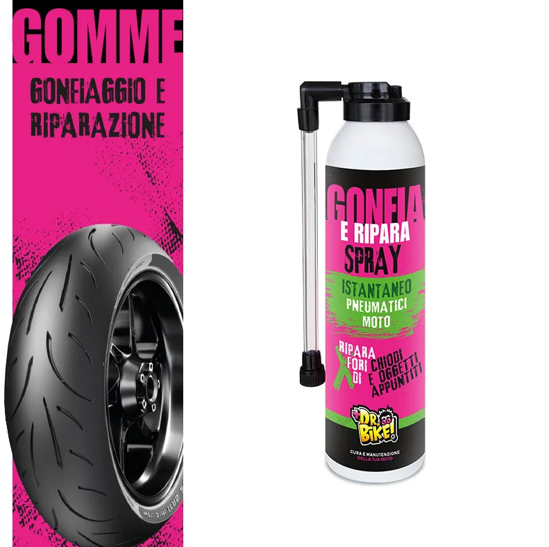 Gonfia e ripara spray 300ml DR BIKE