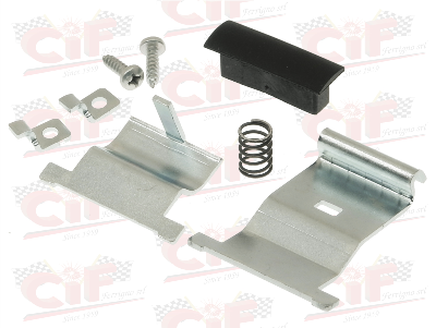 Kit piastrine viteria per sportello bauletto anteriore Vespa PK S AUTOMATICA 50 80 125