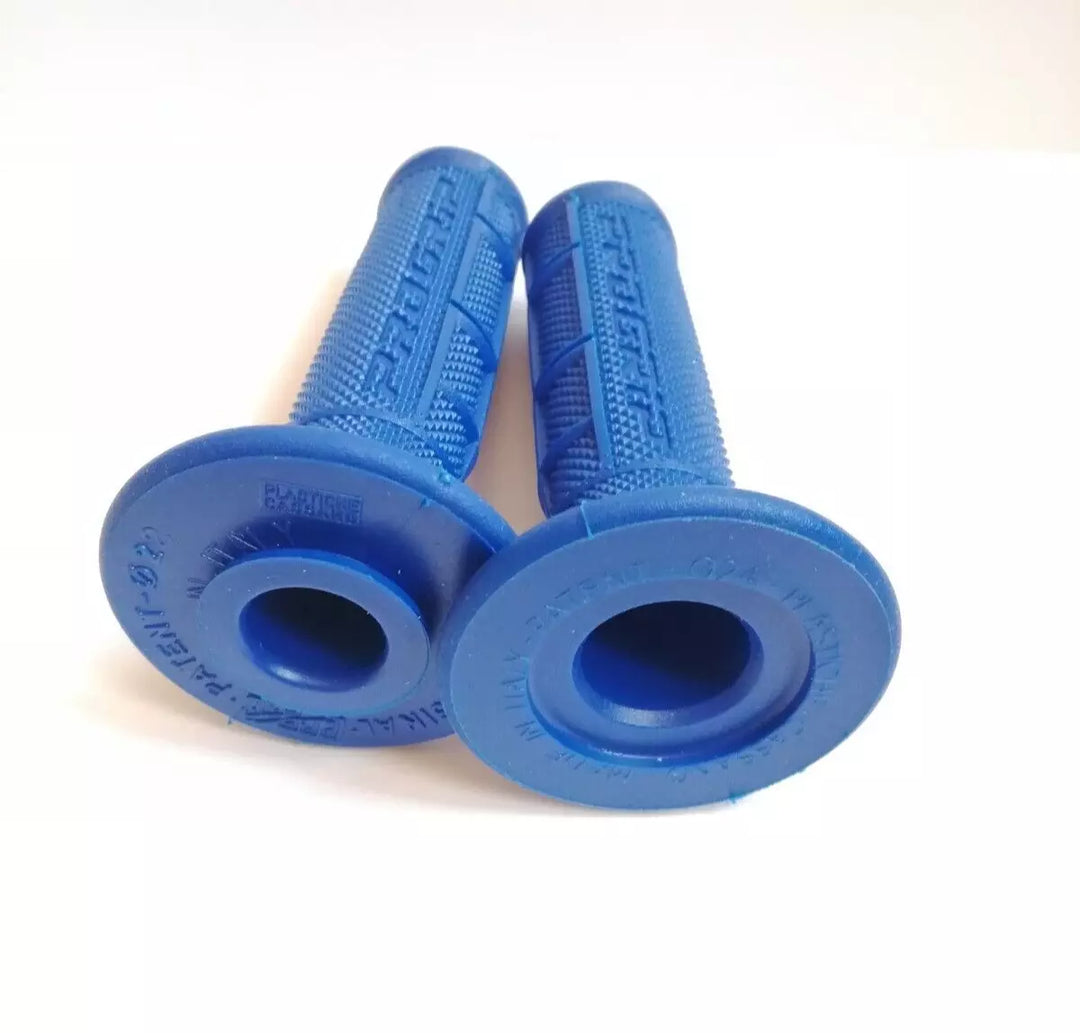 Coppia manopole blu ProGrip per Piaggio Ciao Si Bravo Boxer Grillo SuperBravo 50