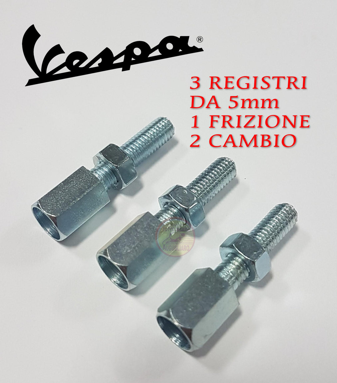 Kit 3 registri cavi cambio e frizione Vespa 50 90 125 150 151 200