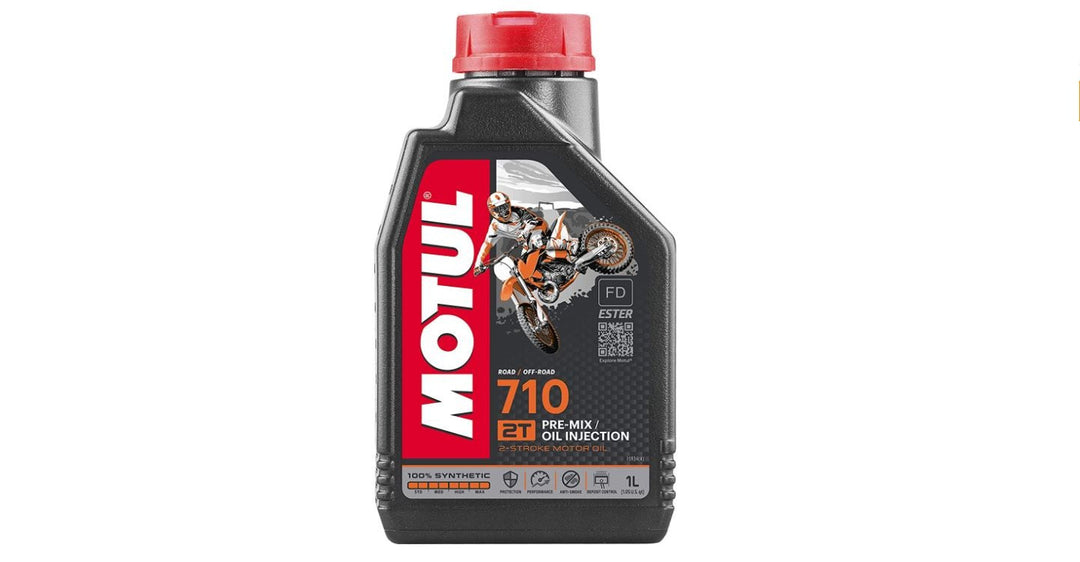 Olio Motul 710 100% sintetico 2T (1 Litro)