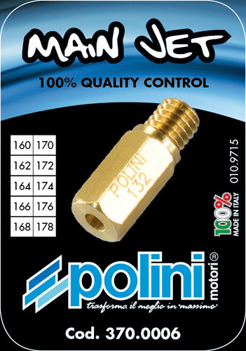 Kit 10 getti Polini per carburatore KEIHIN-PWK