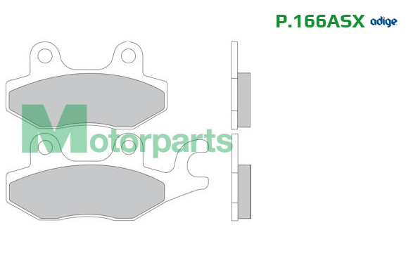 Pastiglie freno Adige Honda - Kymco - Yamaha