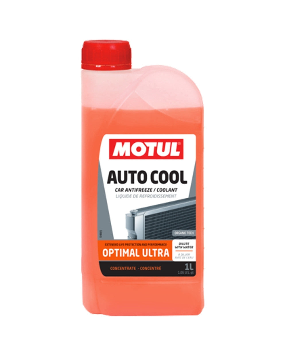 Liquido refrigerante pronto rosso Motul Auto Cool