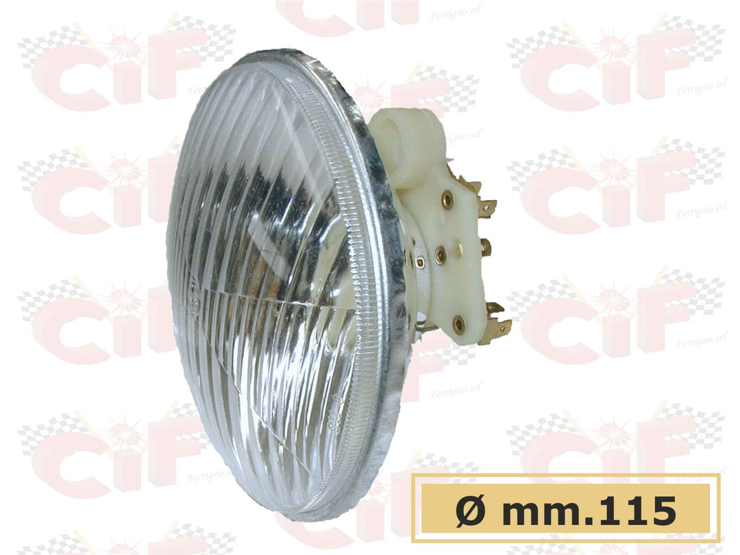 Faro anteriore completo di porta lampade Vespa 50 90 SS - 125 ET3 Primavera