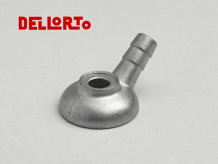 Pipetta raccordo tubo benzina per carburatore Dellorto SHBC 18 19 Vespa Ape 50