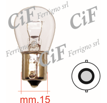 Lampada frecce anteriori/posteriori Vespa 12V 21W