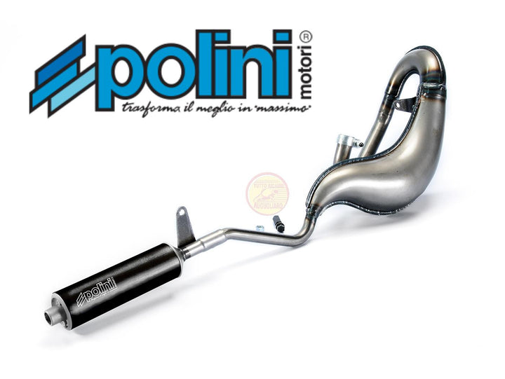 Marmitta Polini Top One con silenziatore in alluminio Piaggio Ciao 50