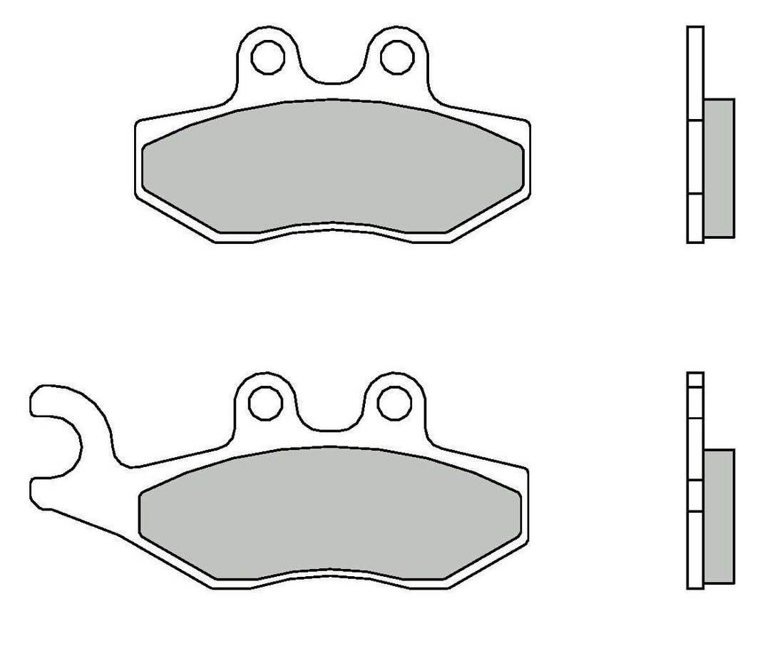 Pastiglie freno anteriori Trofeo Vespa GTS 125 200 250 300