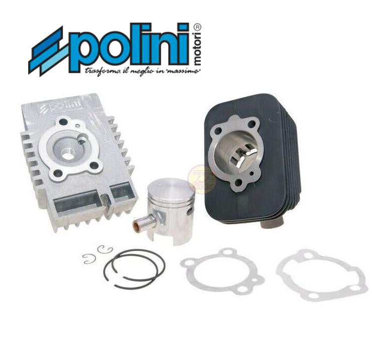 Kit gruppo termico Polini racing diametro 43 65cc in ghisa Piaggio SI Bravo Boss Grillo SP12