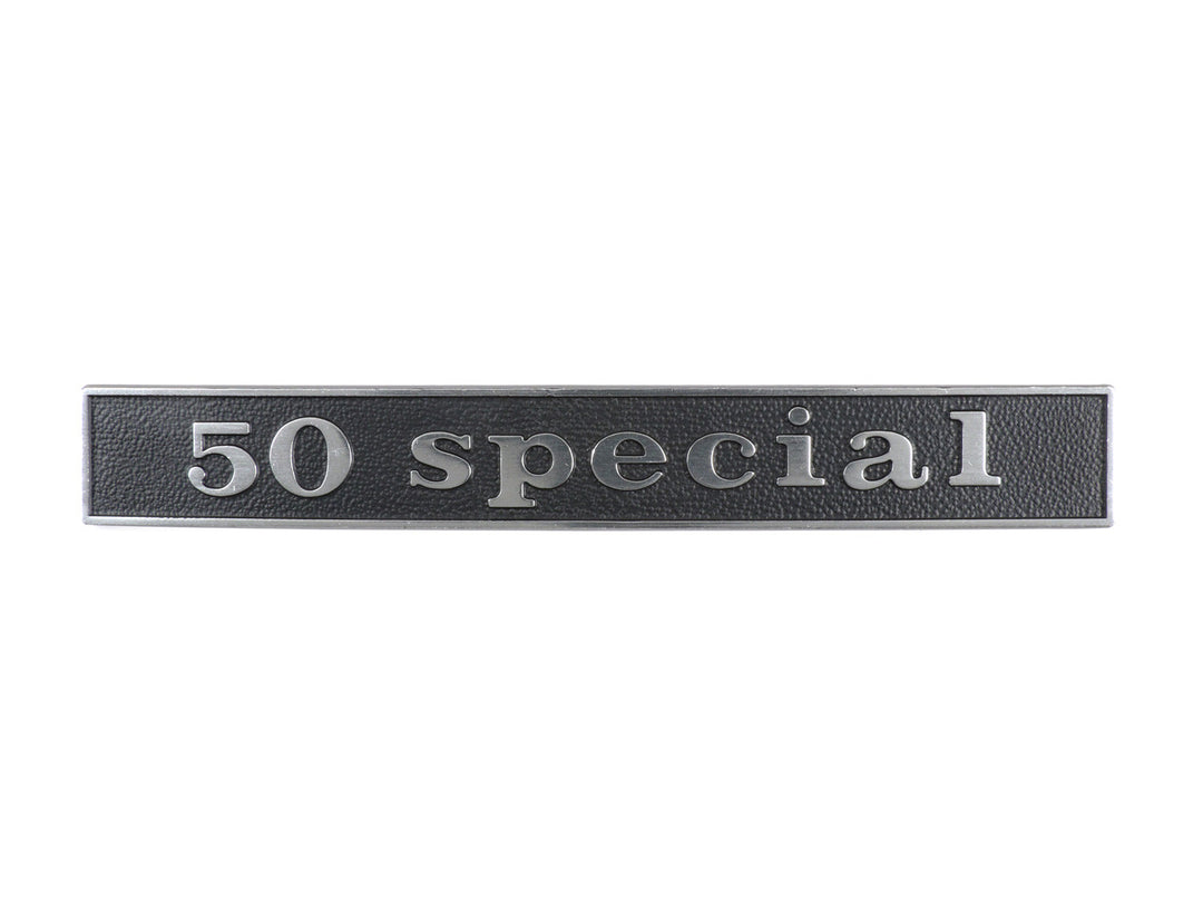 Targhetta posteriore Vespa "50 Special" 4 marce