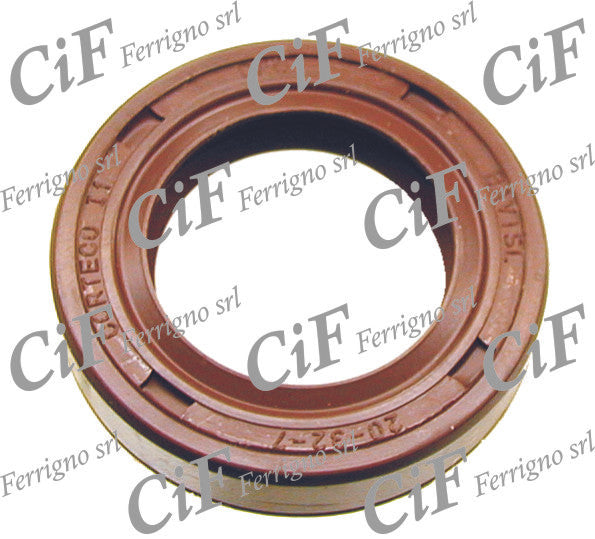 Paraolio marrone in viton 20x32x7 lato volano Vespa - Ape 50