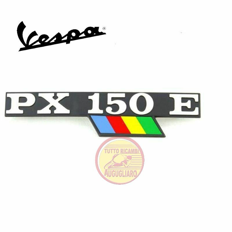 Targhetta tasca laterale Vespa PX150E Arcobaleno